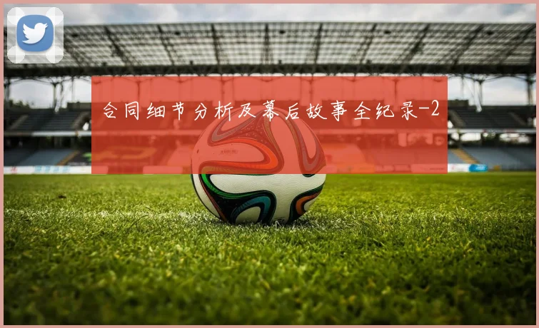合同细节分析及幕后故事全纪录